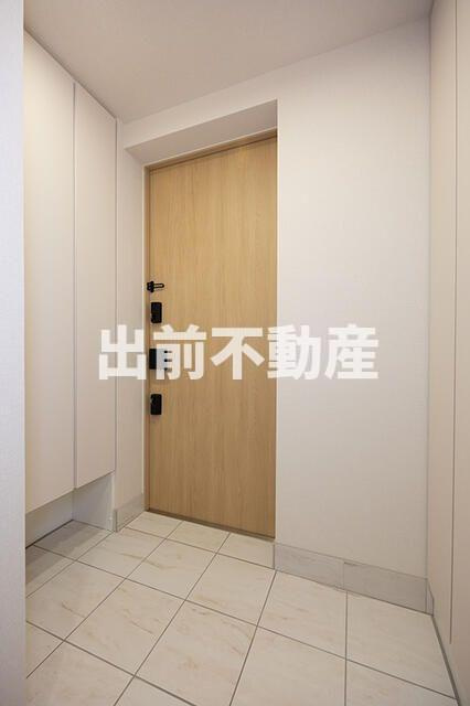 希神楽坂テラスの玄関