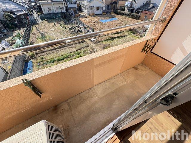 コーポ今池のバルコニー
