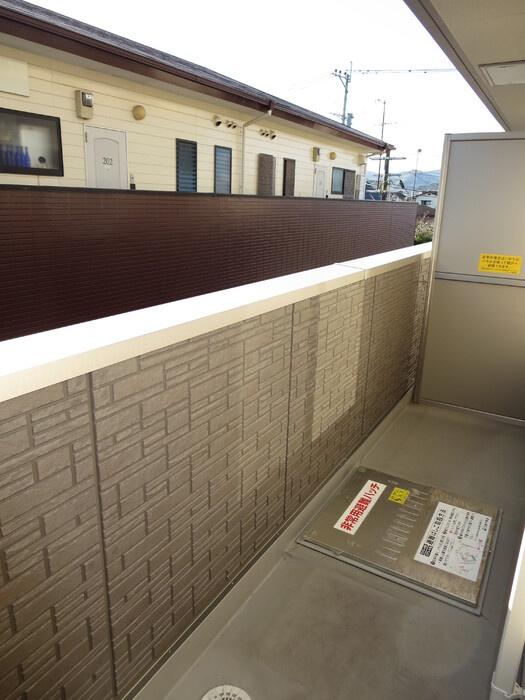 ハイムセラ宇土駅前のバルコニー|※同タイプの部屋写真です