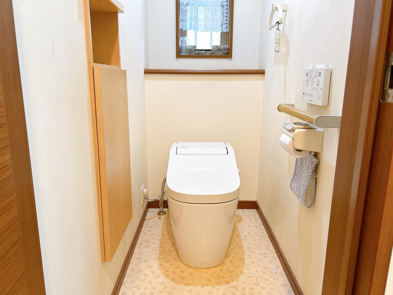 仲介手数料不要　カチタス菊陽町花立2丁目　戸建て【武蔵ヶ丘北小・武蔵ヶ丘中】のトイレ|トイレ