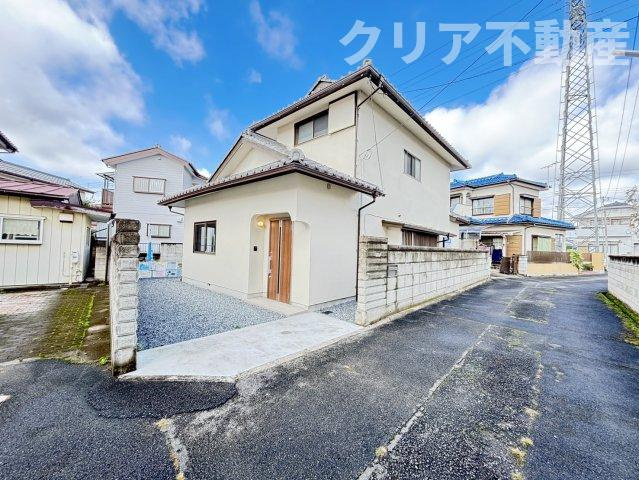 【前面道路含む現地写真】 | 前橋市下細井町中古　フルリフォーム♪