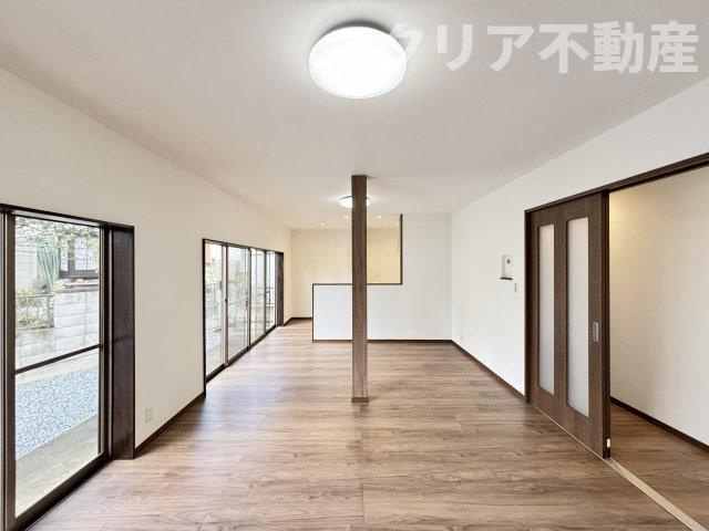 【居間・リビング】 | 前橋市下細井町中古　フルリフォーム♪