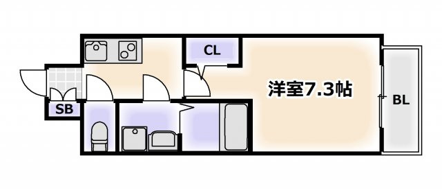 【間取り】 | サムティ難波VIVO