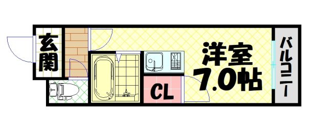【間取り】 | サンクレール弁天町
