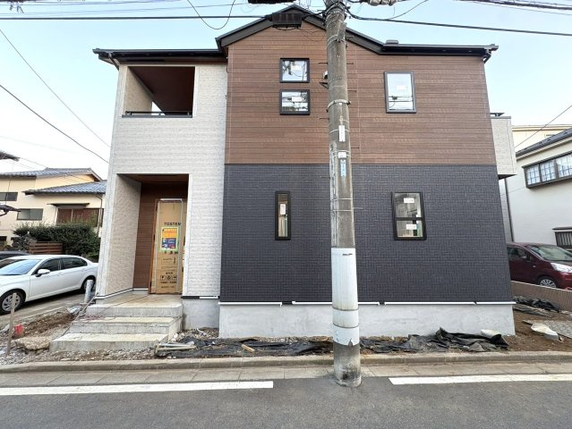 ふじみ野市上福岡４丁目の新築一戸建の外観|長く安心して暮らせる長期優良住宅認定の新築一戸建て！
36坪以上のゆとりの敷地に建つ3LDK！