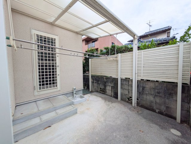 北土居5丁目戸建てのバルコニー