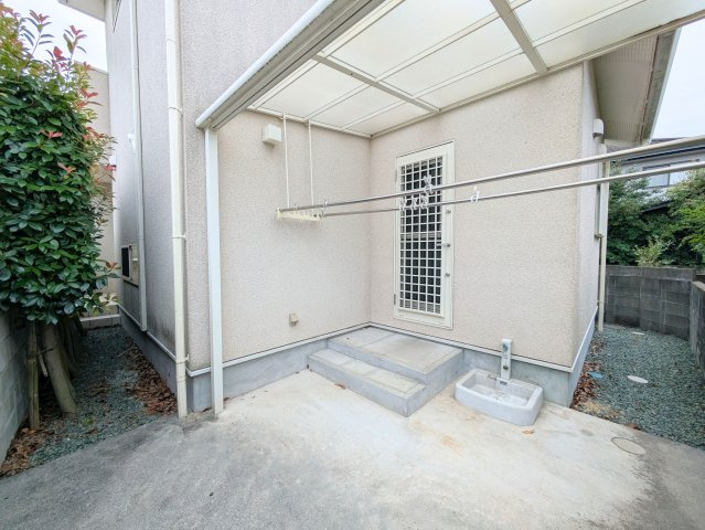 北土居5丁目戸建てのバルコニー
