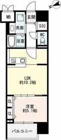 ザ・シンフォニア新栄の間取り