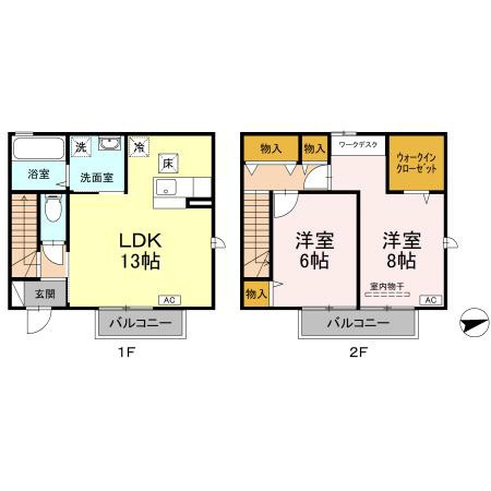 シンフォニエッタの間取り