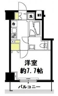 ＡＸＡＳ神楽坂Ｓｔａ．の間取り