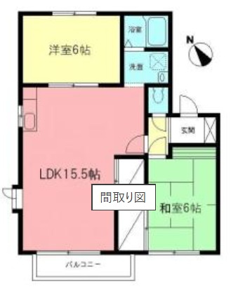 【間取り】 | サミットハイムＢ