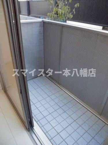 市川シティレジデンスのバルコニー