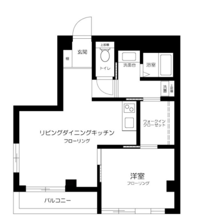 ガーデンヒルズ市ヶ谷の間取り