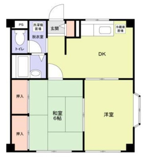 【間取り】 | グレースガーデンⅡ | 間取りです。