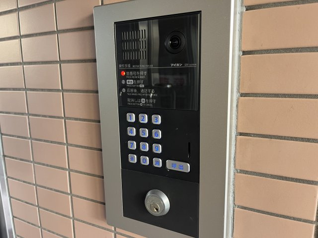 ベルハイム江坂のセキュリティ