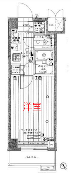 【間取り】 | ルーブル上池台弐番館