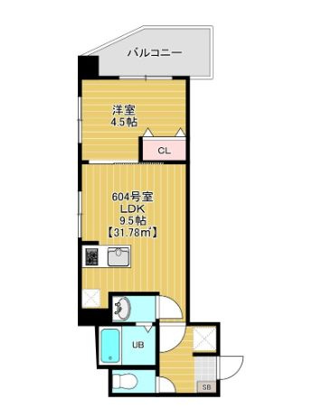 金太郎ヒルズ３７２　の間取り