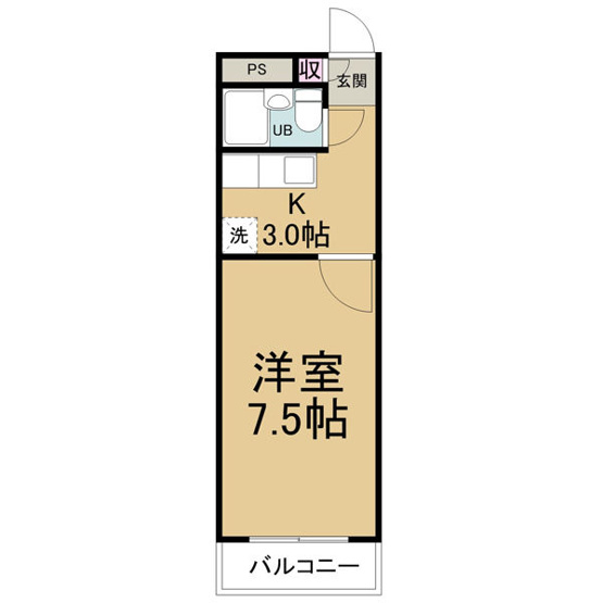 【間取り】 | レジデンス茶屋ヶ坂