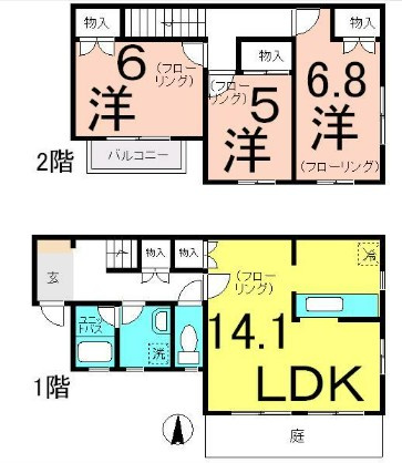 【間取り】