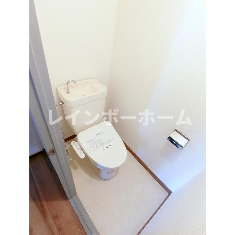 ダイアモンドフラット【仲介手数料：50％OFF】対象物件！のトイレ|落ち着いたトイレです