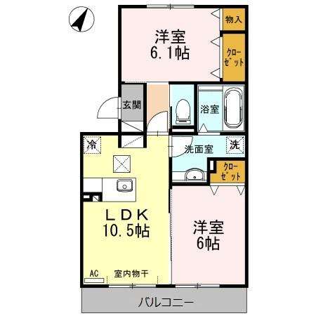 ルピナス宇野の間取り