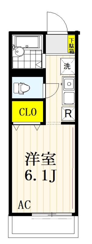 アネルバハイツＡＢの間取り