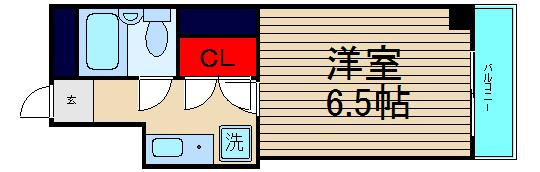 ライズ芦原橋の間取り