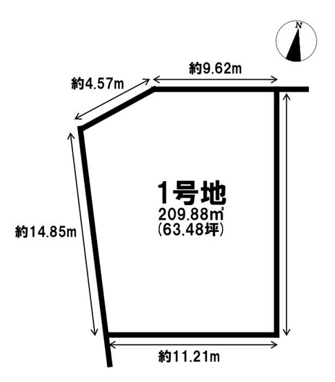 【土地図】 | 北区今保土地①号地