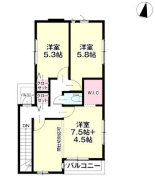 福岡市早良区飯倉5期の間取り