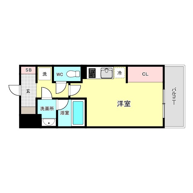@RLis_house大阪ベイサイドシティの間取り