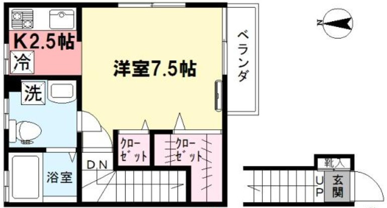 ステラ今川の間取り
