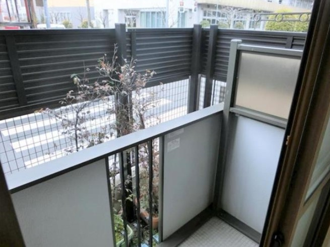 ステラ今川のバルコニー