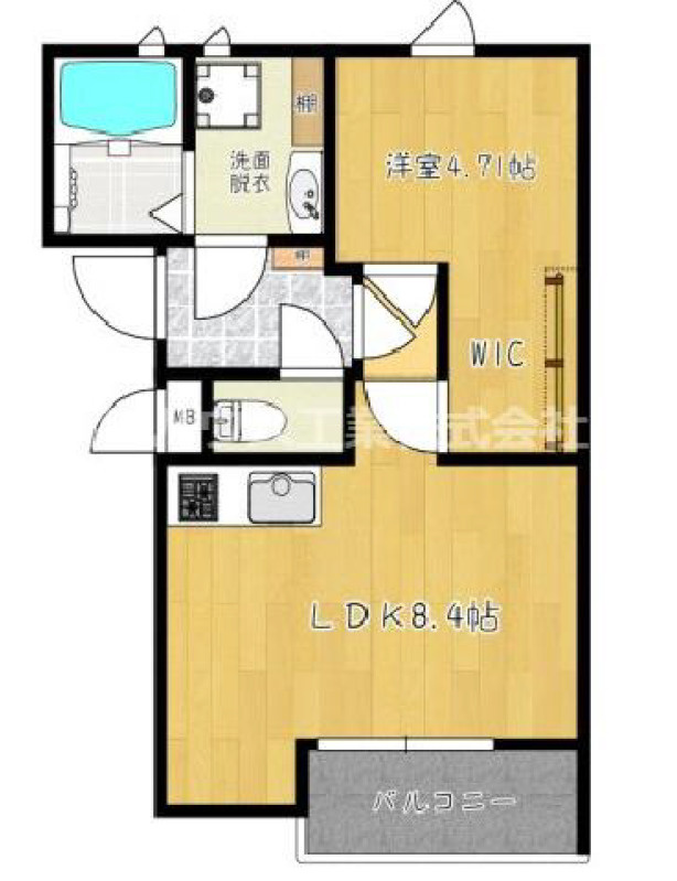 ＭＡＩＳＯＮ　Ａ　ＭＡ　ＦＡＣＯＮの間取り|ＭＡＩＳＯＮ　Ａ　ＭＡ　ＦＡＣＯＮ　間取り