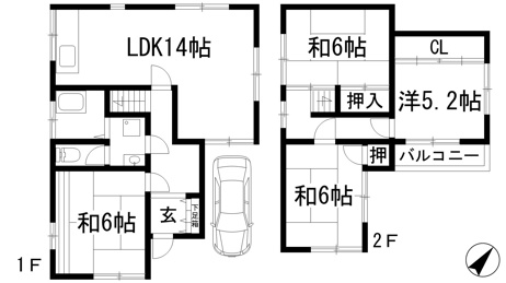 【間取り】