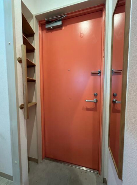奥浅草フラットの玄関
