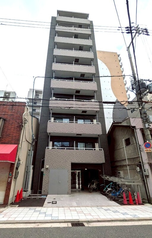 ヒルズ夕陽丘の外観