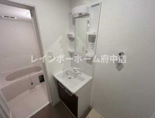 シエーナ国立の独立洗面台|※同施工会社物件参照