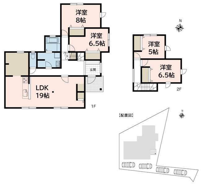 神林　中古住宅の間取り