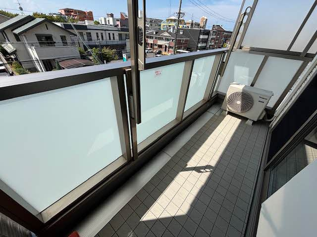 シャーメゾン東岸和田のバルコニー