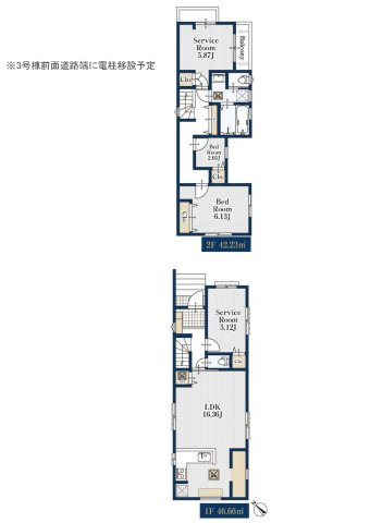 【横浜市港北区篠原西町32-39全3棟新築戸建て】★仲介手数料無料★（神橋小学校・六角橋中学校）