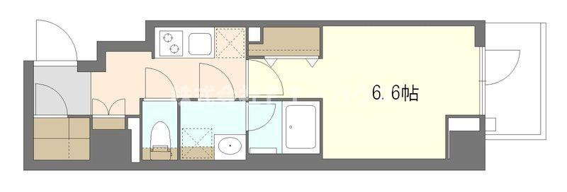 S-RESIDENCE原木中山azureの間取り