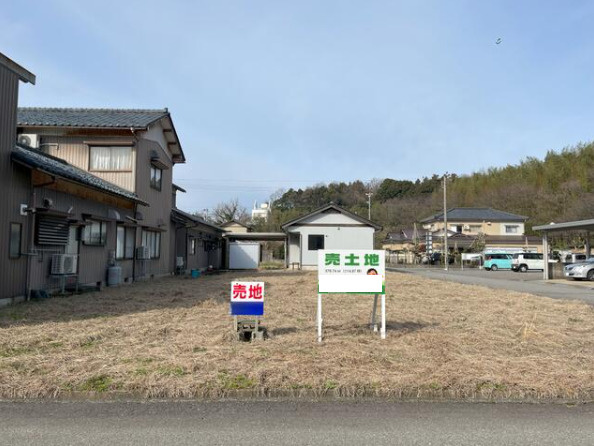 あわら市横垣　住宅用地の外観