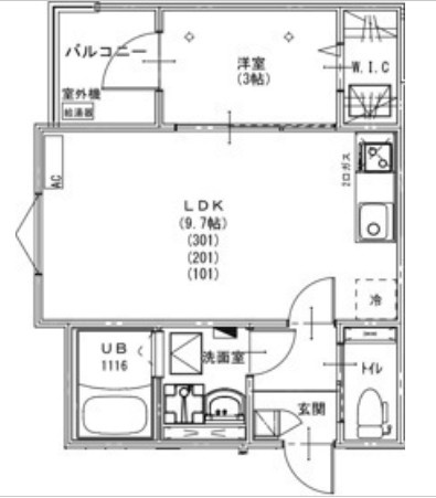 KEIAI RESIDENCE 我孫子Ⅱの間取り