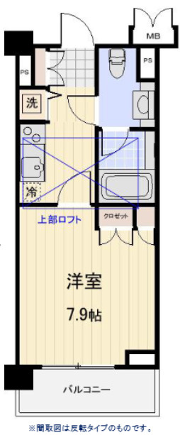 プロスペクト大森海岸の間取り