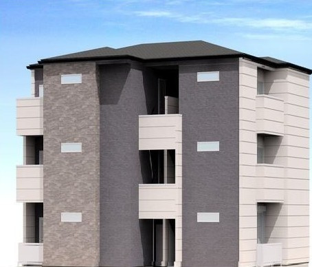 KEIAI RESIDENCE 我孫子Ⅱの外観パース
