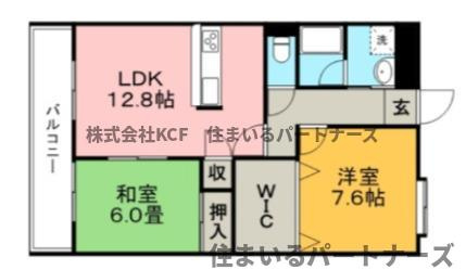 エスペランサフルールの間取り