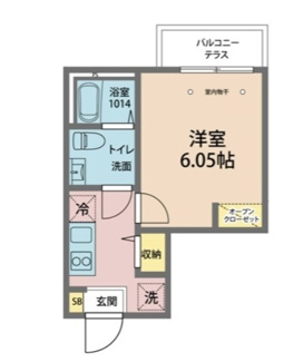 【間取り】 | カインドネス一之江 | 間取りです。