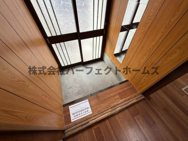 点野4丁目テラスハウス　賃貸の玄関|玄関です