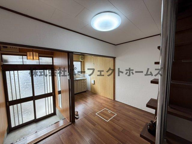 点野4丁目テラスハウス　賃貸のキッチン|ダイニングキッチンです