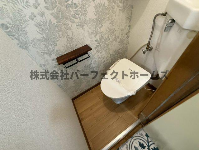 点野4丁目テラスハウス　賃貸のトイレ|トイレです